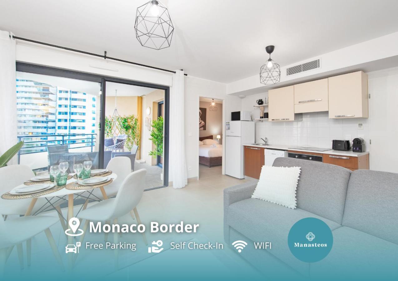 شقة Vue Monaco & Tour Odeon - Terrasse - Parking - Bh بوزولي المظهر الخارجي الصورة
