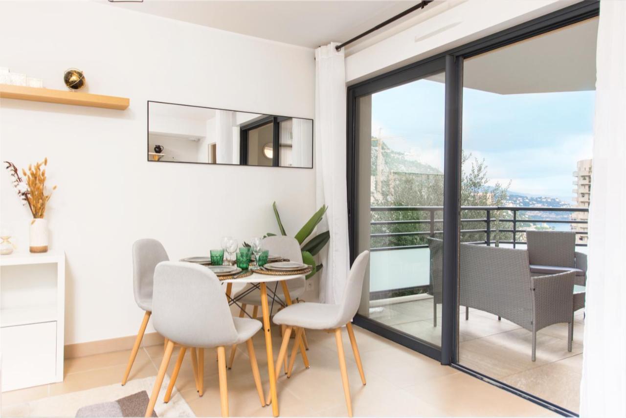 شقة Vue Monaco & Tour Odeon - Terrasse - Parking - Bh بوزولي المظهر الخارجي الصورة