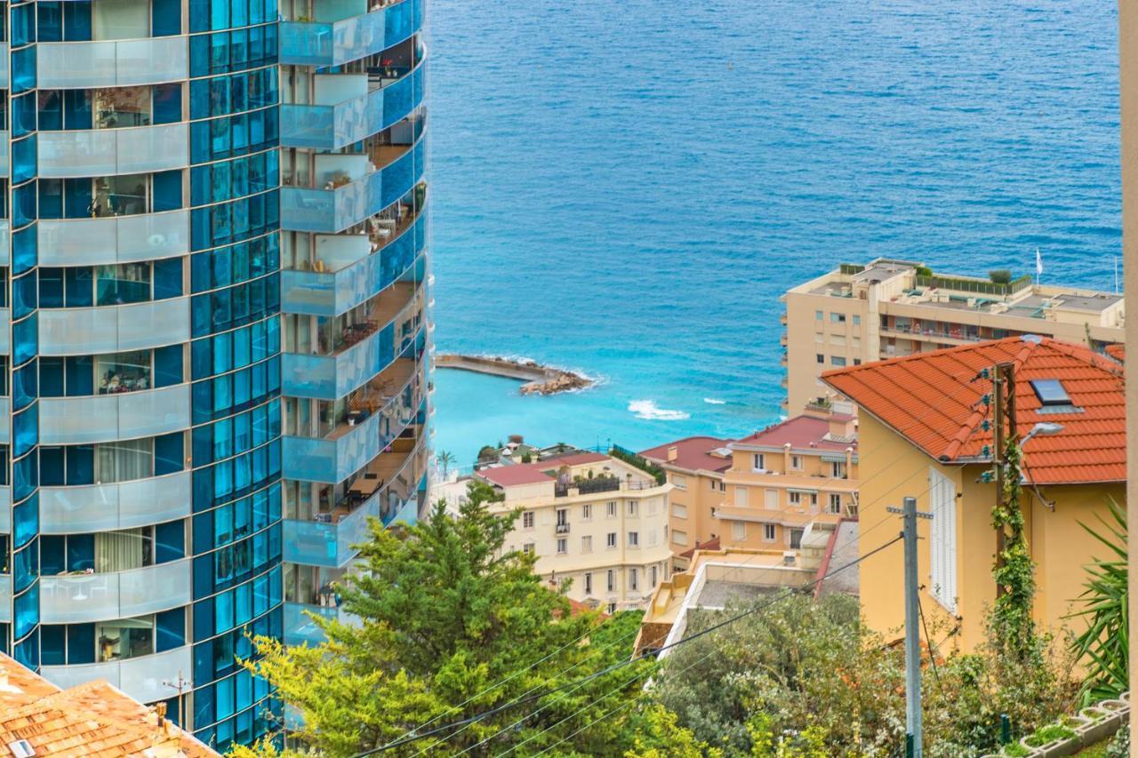 شقة Vue Monaco & Tour Odeon - Terrasse - Parking - Bh بوزولي المظهر الخارجي الصورة