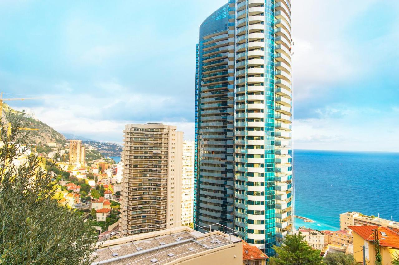 شقة Vue Monaco & Tour Odeon - Terrasse - Parking - Bh بوزولي المظهر الخارجي الصورة