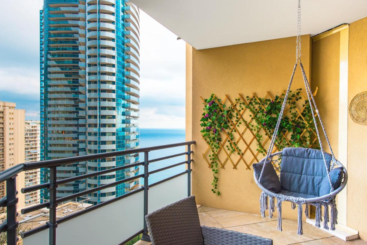 شقة Vue Monaco & Tour Odeon - Terrasse - Parking - Bh بوزولي المظهر الخارجي الصورة
